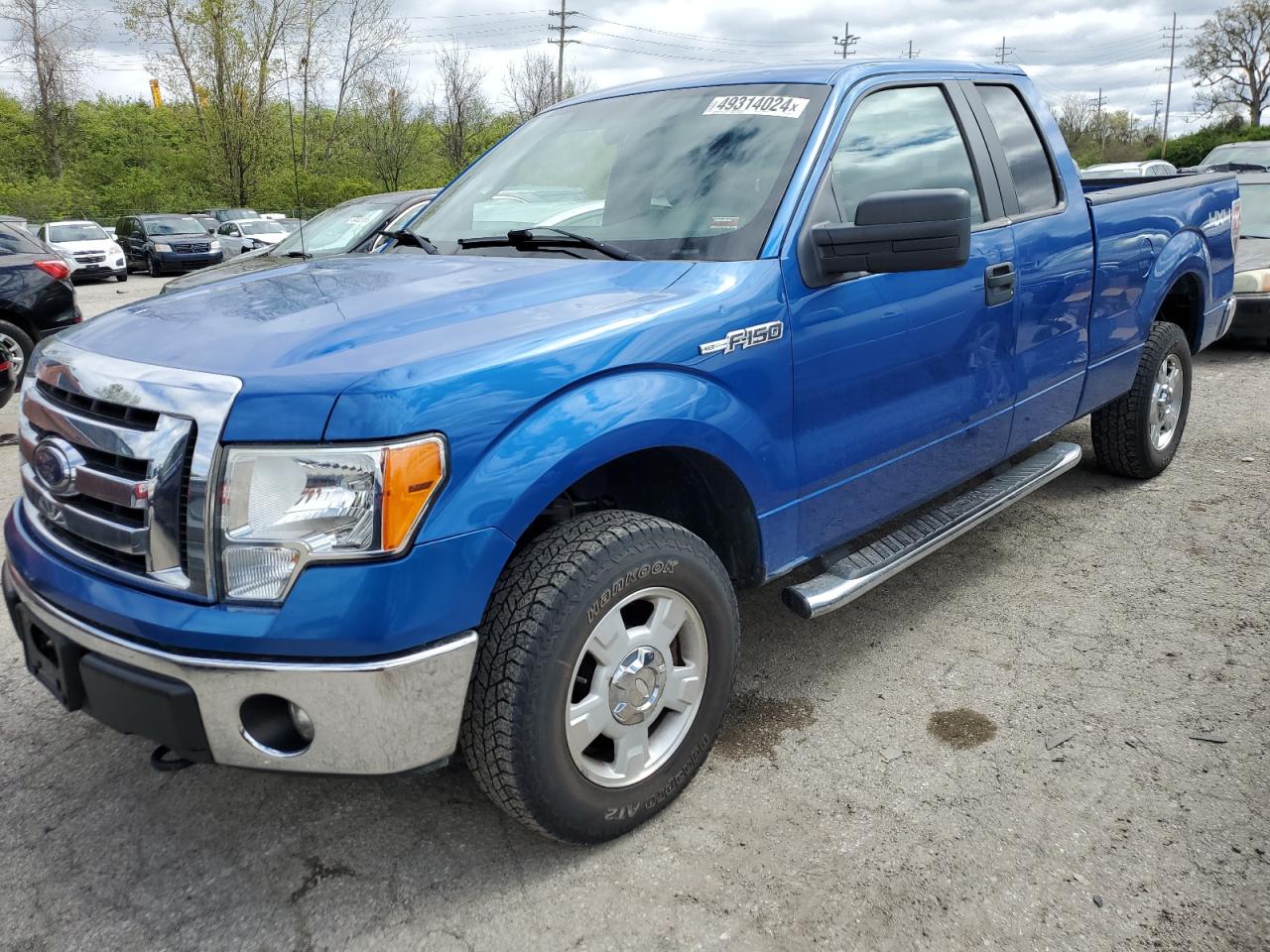 2012 FORD F150 SUPER CAB