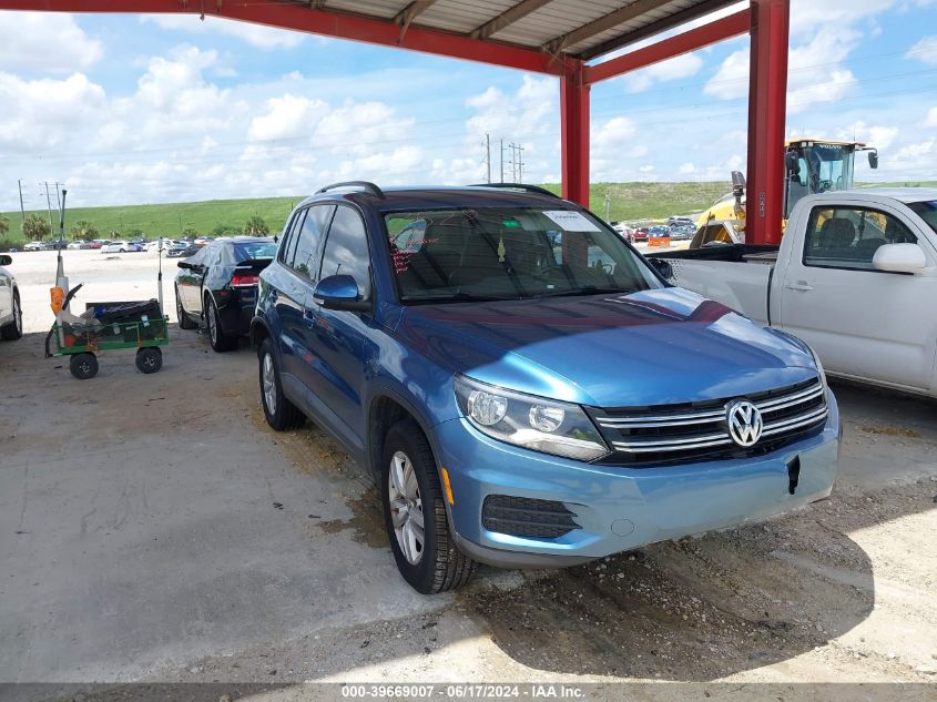 2017 VOLKSWAGEN TIGUAN 2.0T/2.0T S