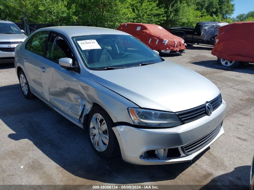 2012 VOLKSWAGEN JETTA 2.5L SE