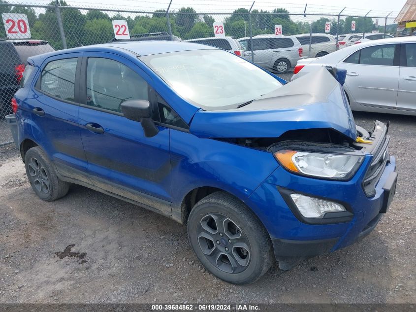 2021 FORD ECOSPORT S