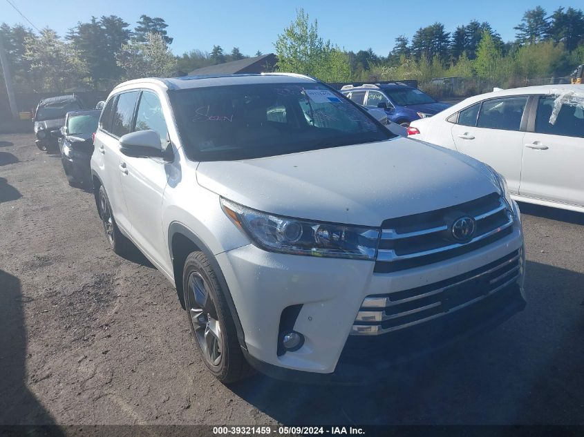 2018 TOYOTA HIGHLANDER LIMITED PLATINUM