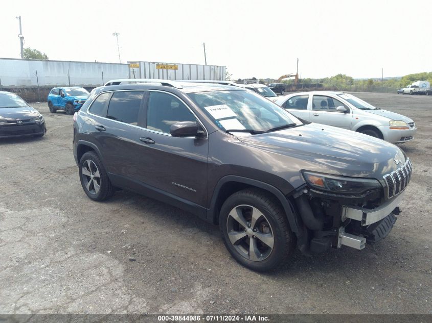 2019 JEEP CHEROKEE LIMITED 4X4