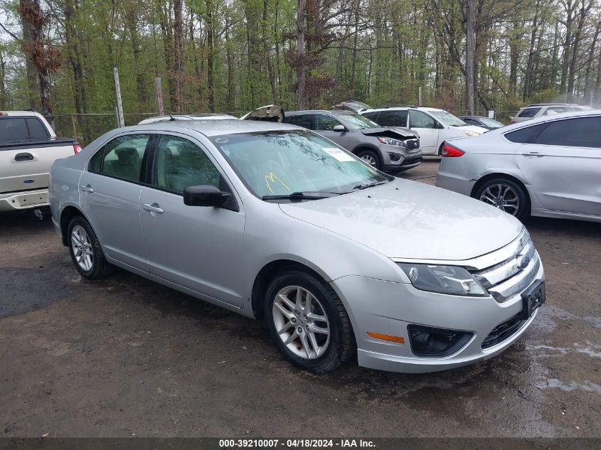 2010 FORD FUSION S