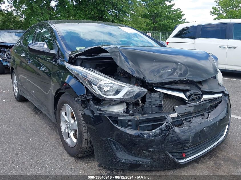 2014 HYUNDAI ELANTRA SE