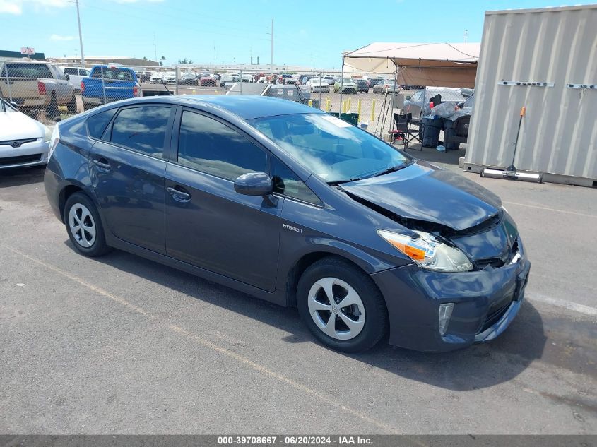 2013 TOYOTA PRIUS FIVE/FOUR/THREE/THREE SE/TWO