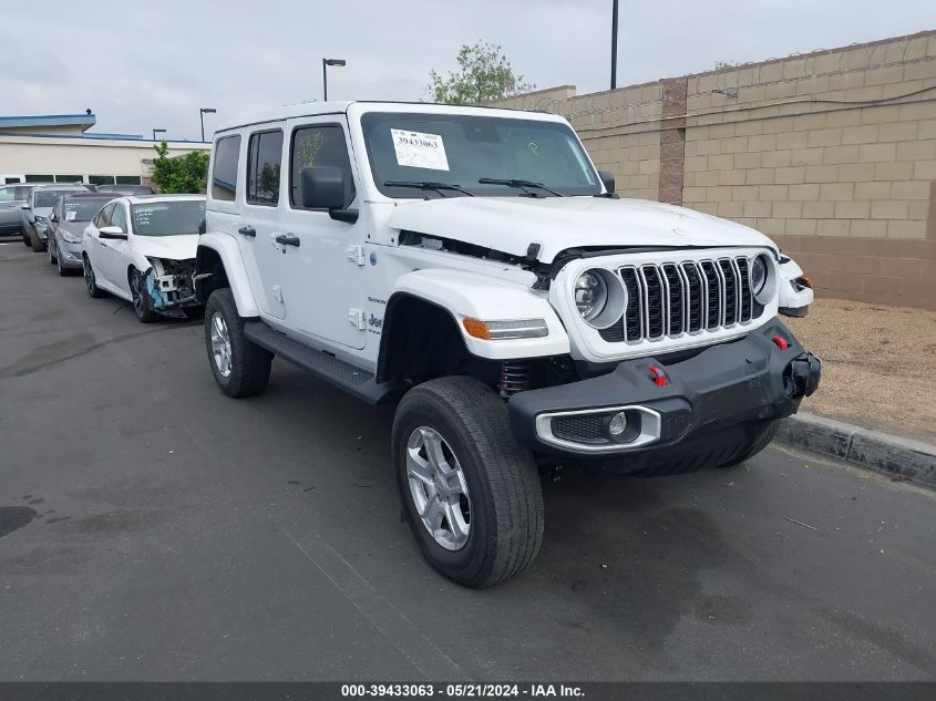 2024 JEEP WRANGLER 4XE SAHARA 4XE