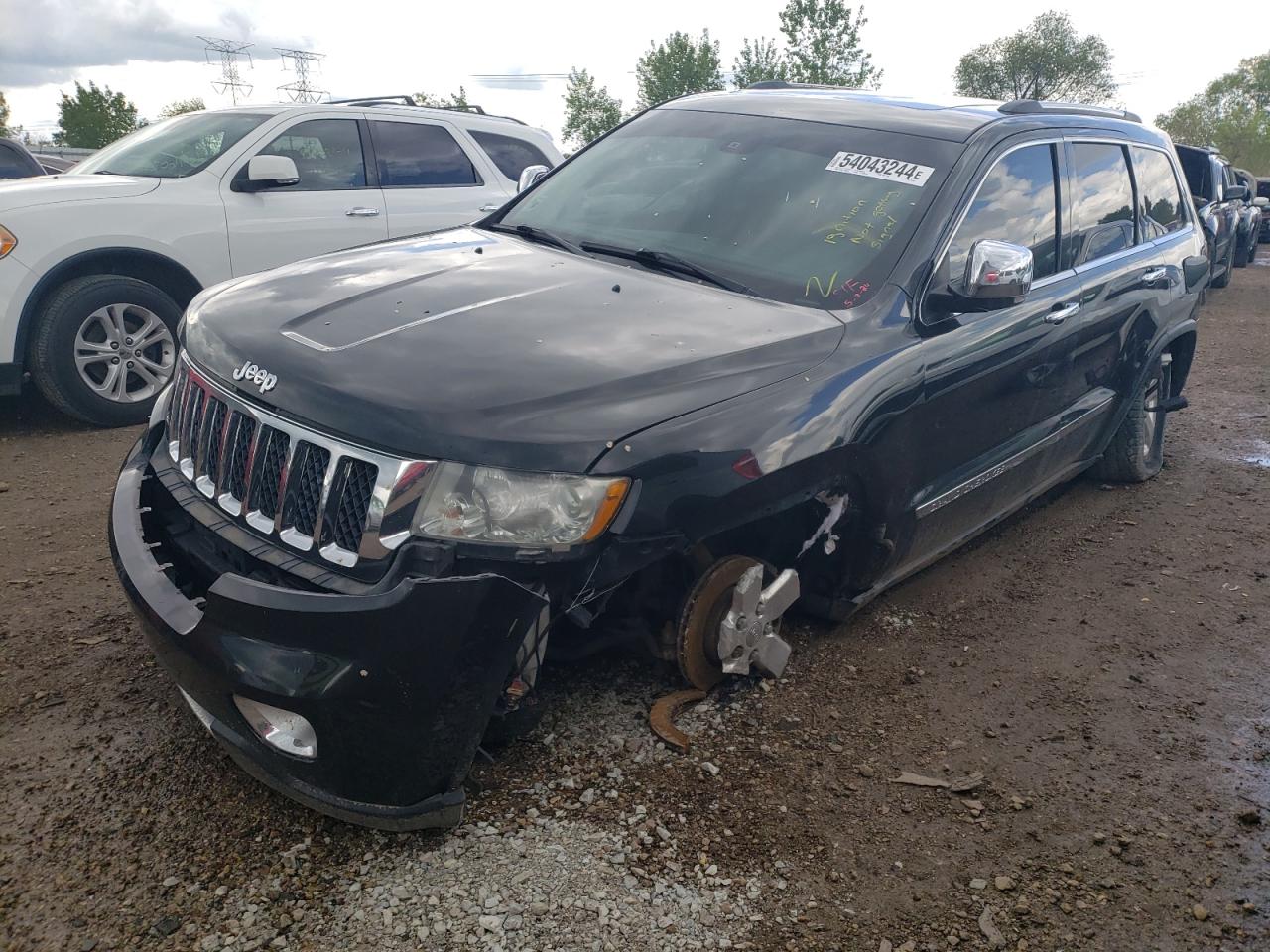 2012 JEEP GRAND CHEROKEE OVERLAND