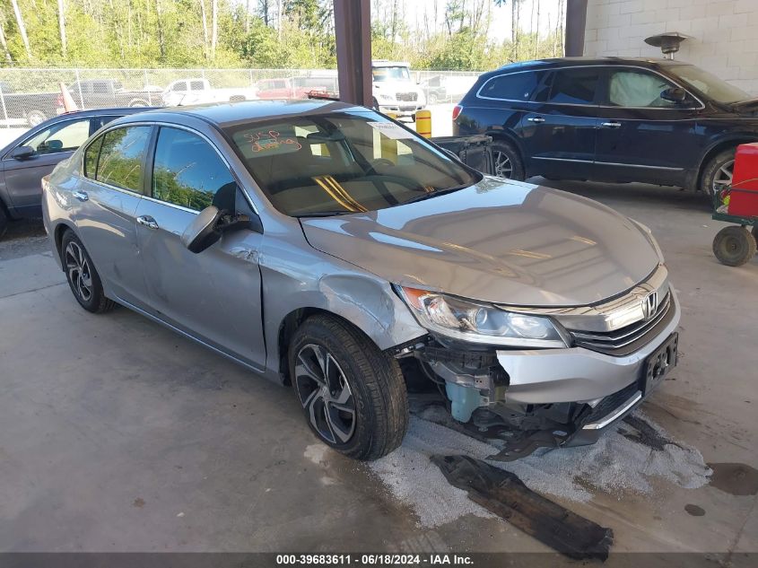 2016 HONDA ACCORD LX