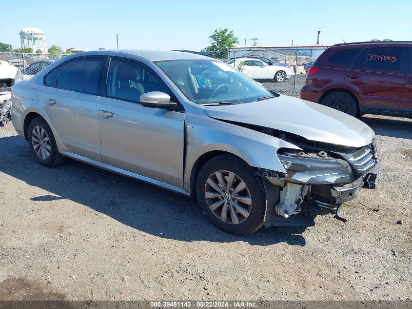 2013 VOLKSWAGEN PASSAT 2.5L WOLFSBURG EDITION