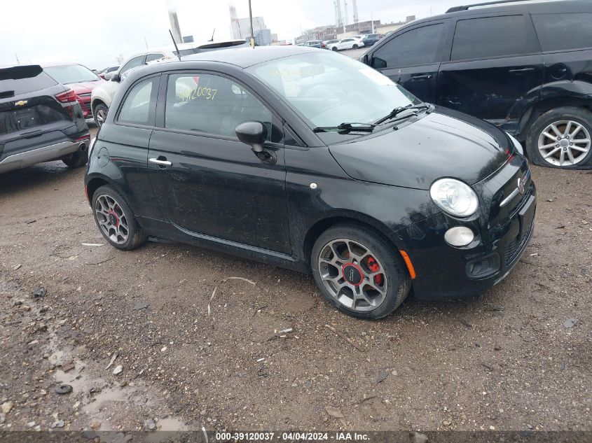 2013 FIAT 500 SPORT