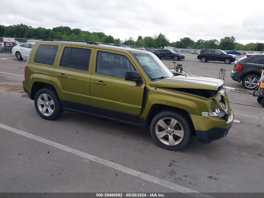 2012 JEEP PATRIOT LATITUDE