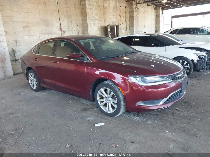 2015 CHRYSLER 200 LIMITED