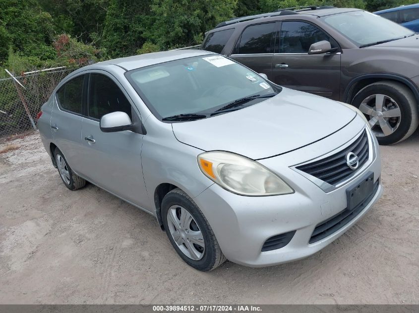 2012 NISSAN VERSA 1.6 SV