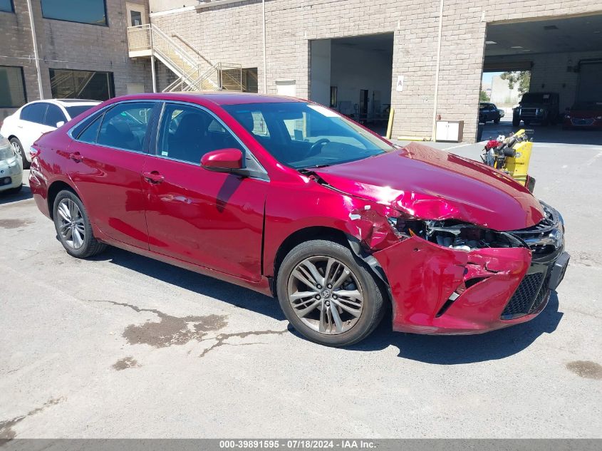 2016 TOYOTA CAMRY SE