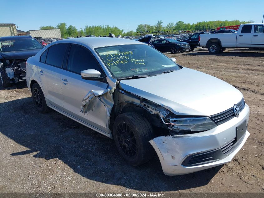 2014 VOLKSWAGEN JETTA 1.8T SE