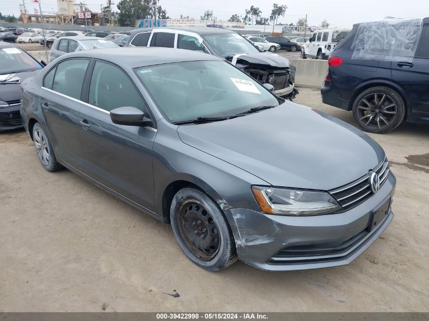 2017 VOLKSWAGEN JETTA 1.4T S