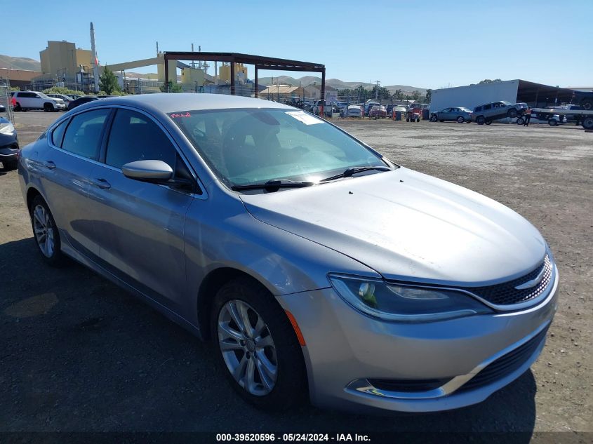 2015 CHRYSLER 200 LIMITED