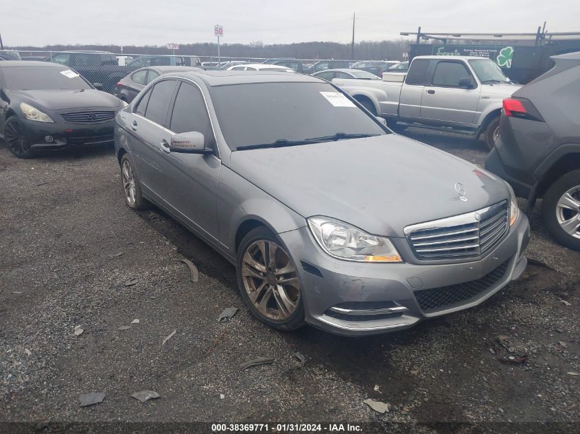 2014 MERCEDES-BENZ C 300 LUXURY 4MATIC/SPORT 4MATIC