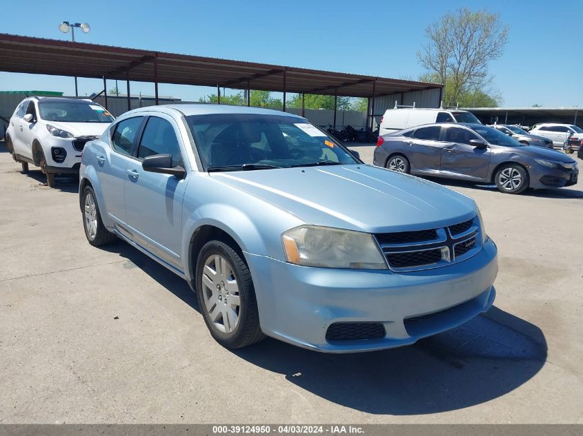 2013 DODGE AVENGER SE