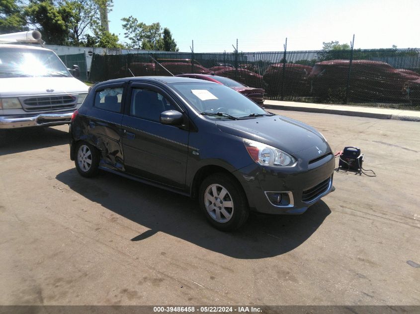 2015 MITSUBISHI MIRAGE ES