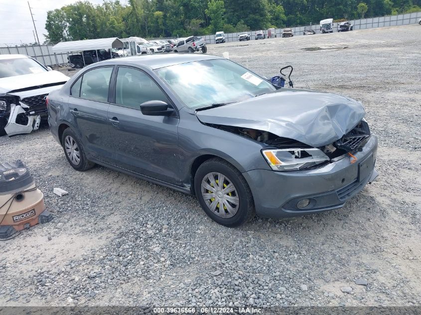 2014 VOLKSWAGEN JETTA S