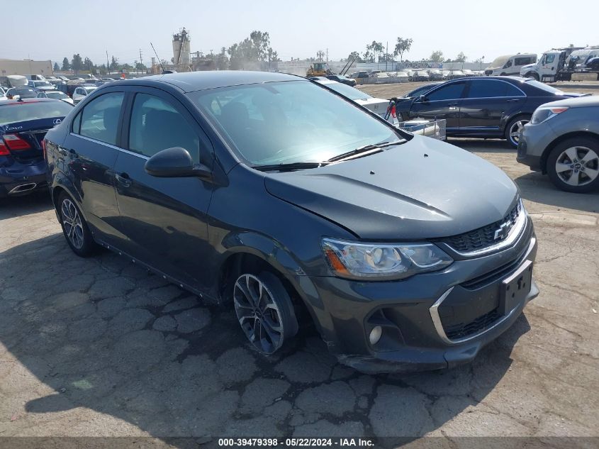 2020 CHEVROLET SONIC FWD  LT