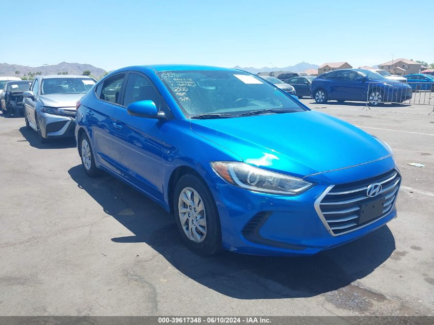 2017 HYUNDAI ELANTRA SE