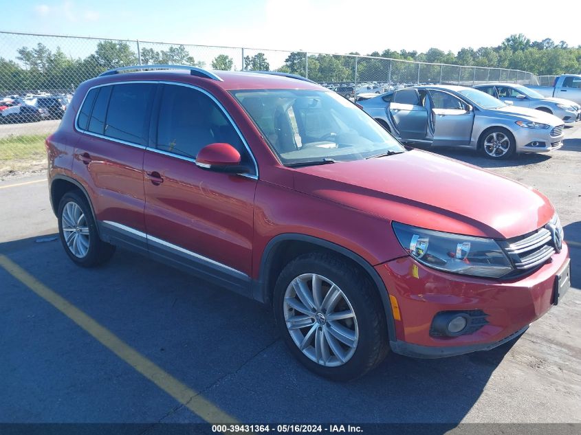 2014 VOLKSWAGEN TIGUAN SE