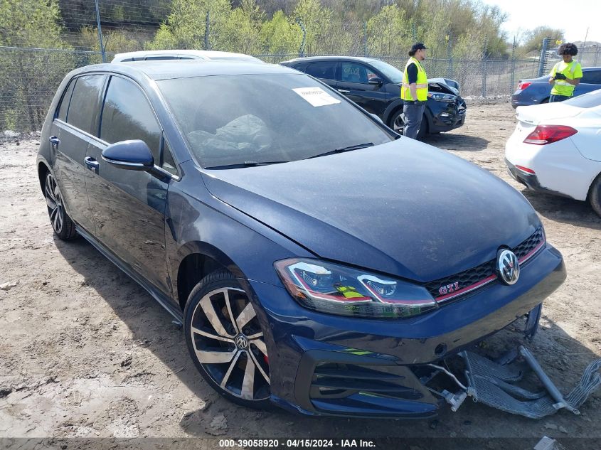 2019 VOLKSWAGEN GOLF GTI 2.0T AUTOBAHN/2.0T RABBIT EDITION/2.0T S/2.0T SE