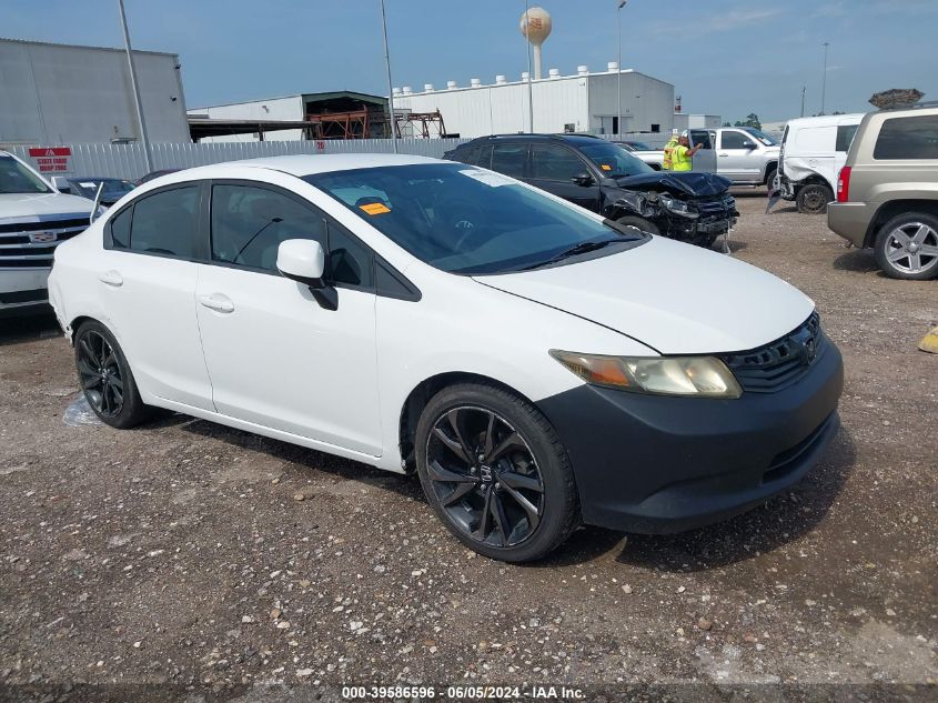 2012 HONDA CIVIC LX