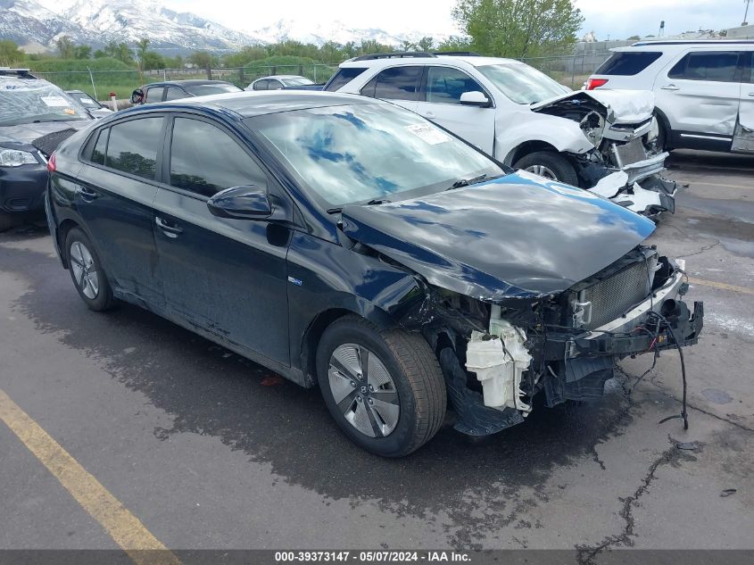 2019 HYUNDAI IONIQ HYBRID BLUE