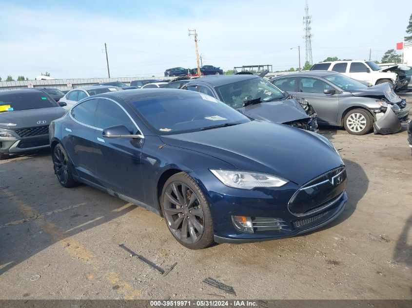 2014 TESLA MODEL S P85