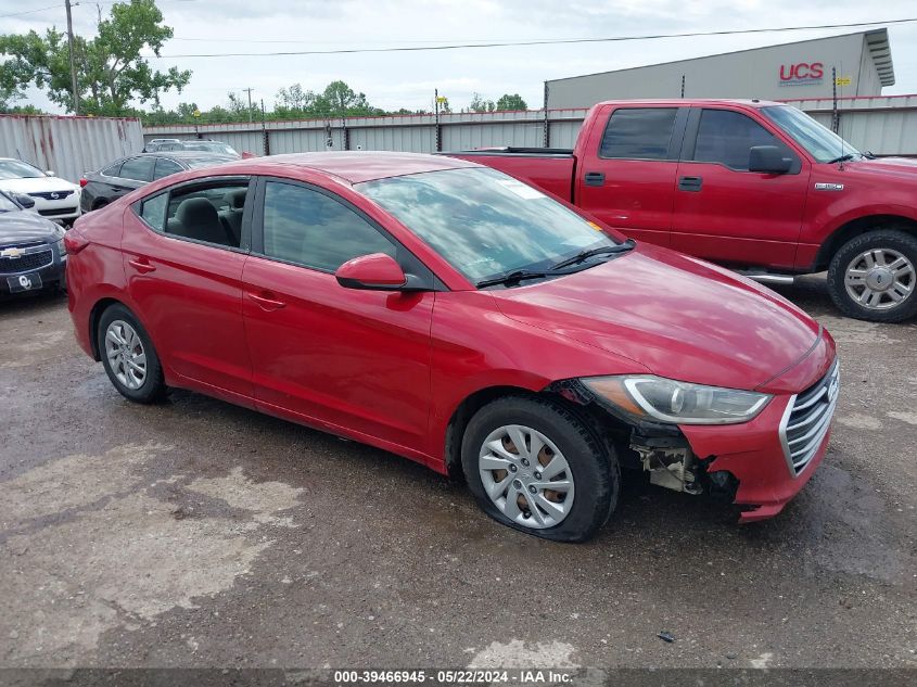 2017 HYUNDAI ELANTRA SE