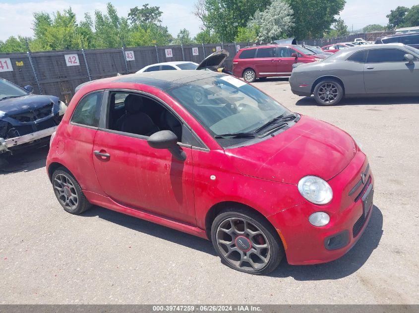 2012 FIAT 500 SPORT