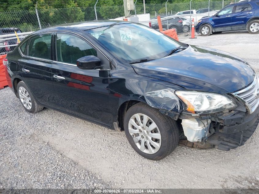 2014 NISSAN SENTRA FE+ S/FE+ SV/S/SL/SR/SV