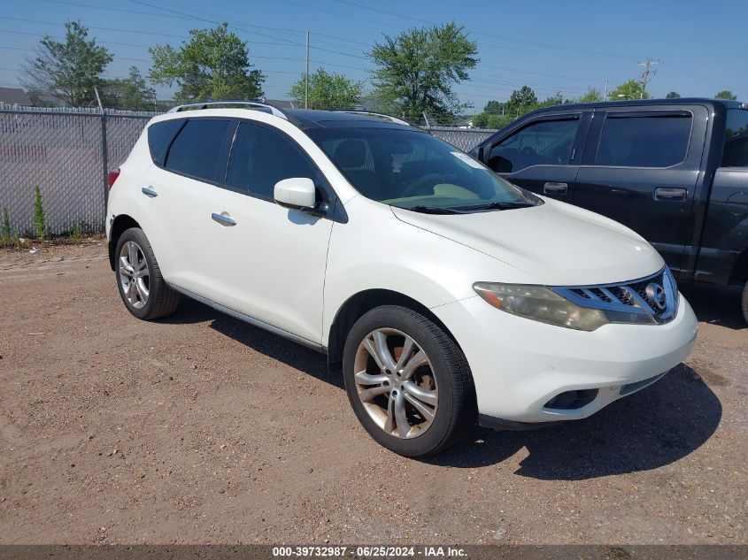 2011 NISSAN MURANO LE