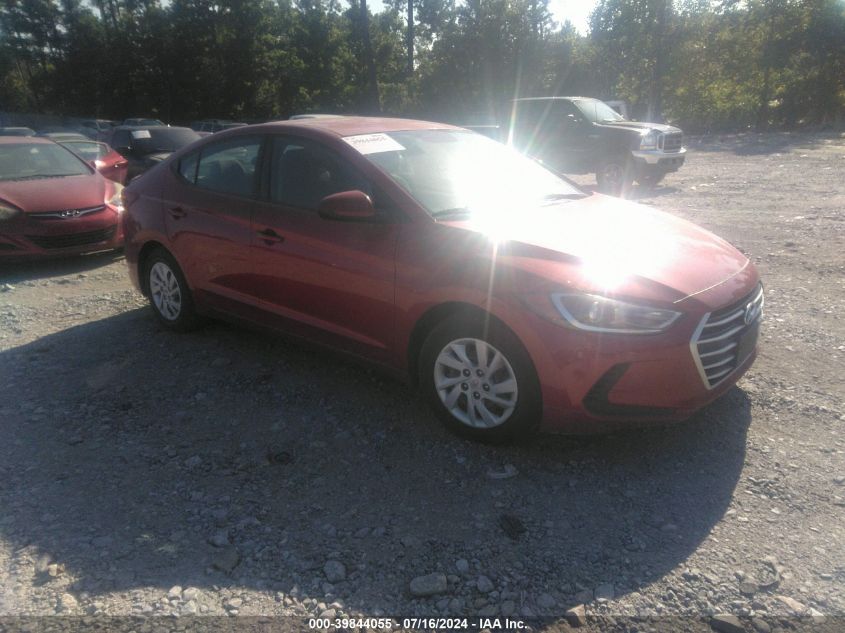 2017 HYUNDAI ELANTRA SE