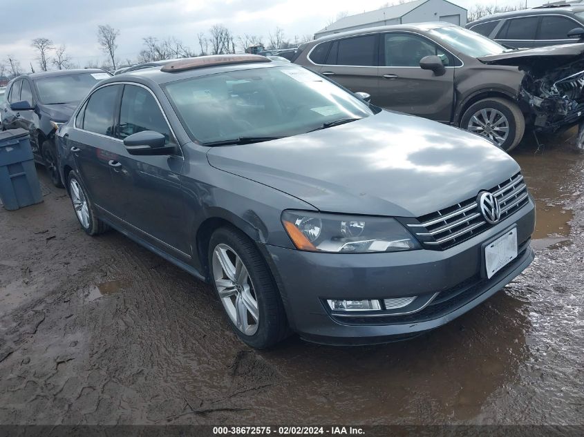 2013 VOLKSWAGEN PASSAT 3.6L V6 SEL PREMIUM