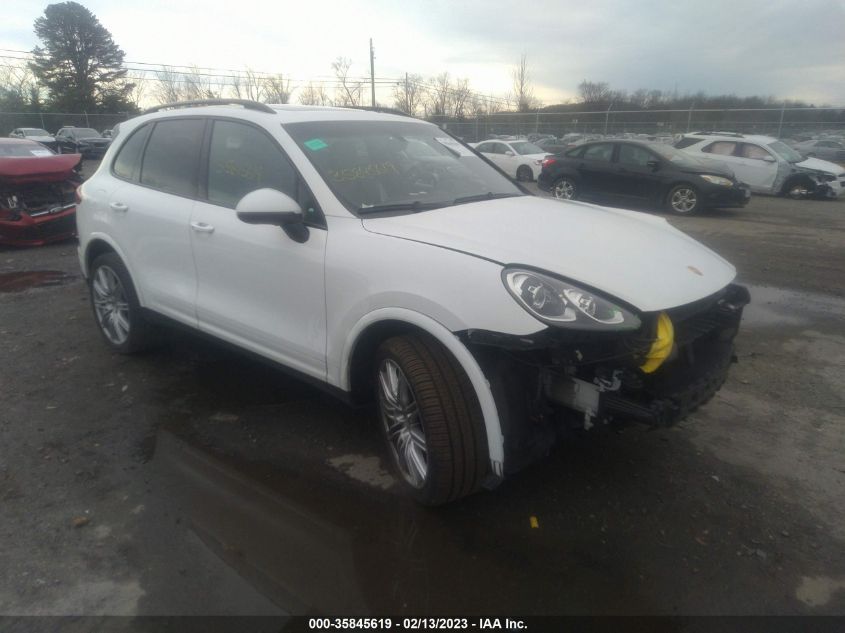 2018 PORSCHE CAYENNE PLATINUM EDITION