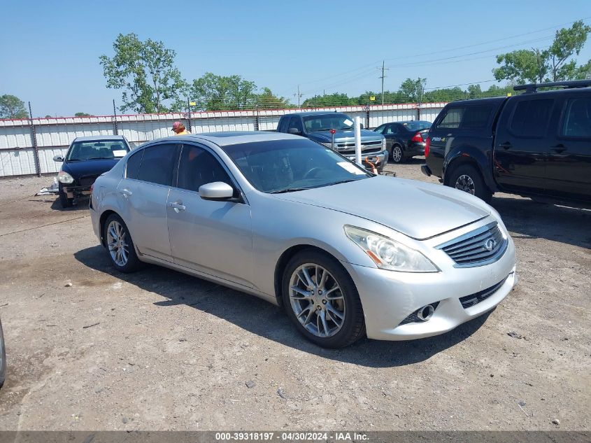 2011 INFINITI G37 JOURNEY