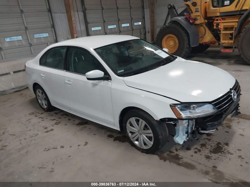 2017 VOLKSWAGEN JETTA 1.4T S