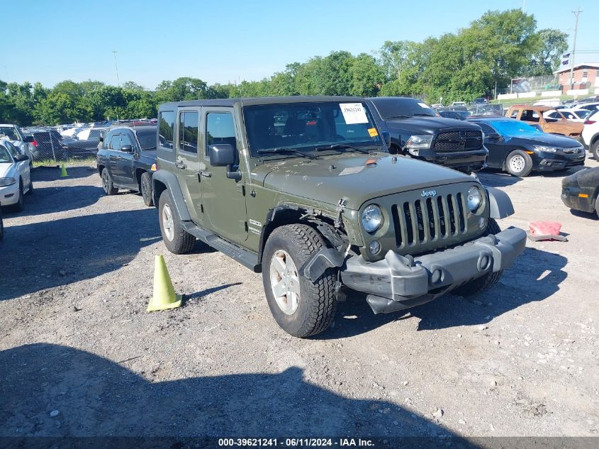 2016 JEEP WRANGLER UNLIMITED SPORT