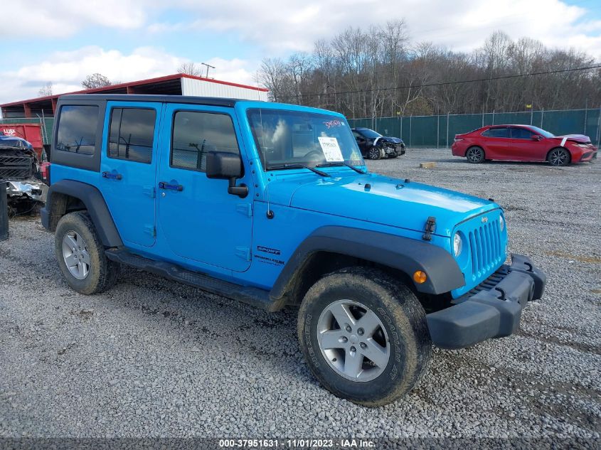 2018 JEEP WRANGLER JK UNLIMITED SPORT S 4X4