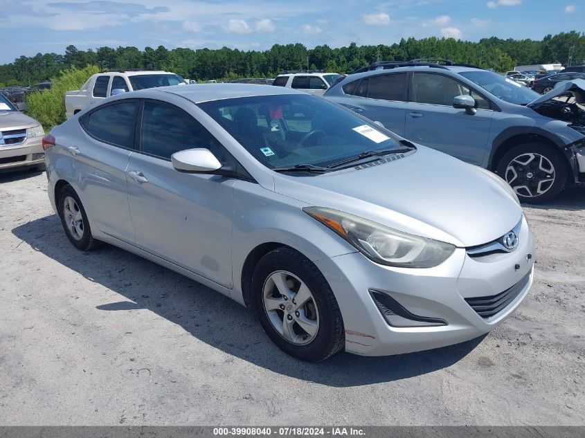 2014 HYUNDAI ELANTRA SE