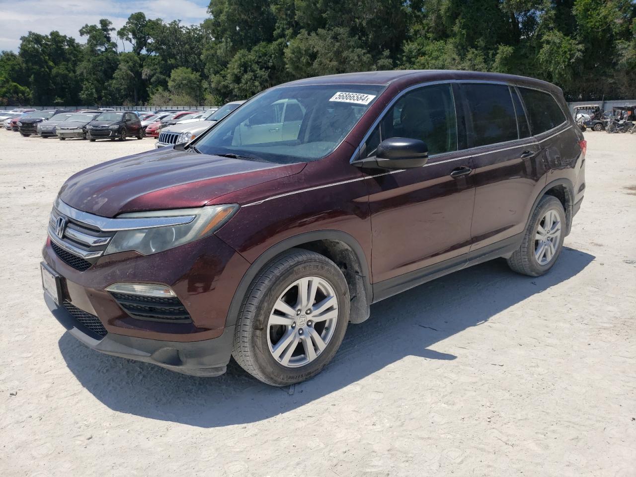 2017 HONDA PILOT LX