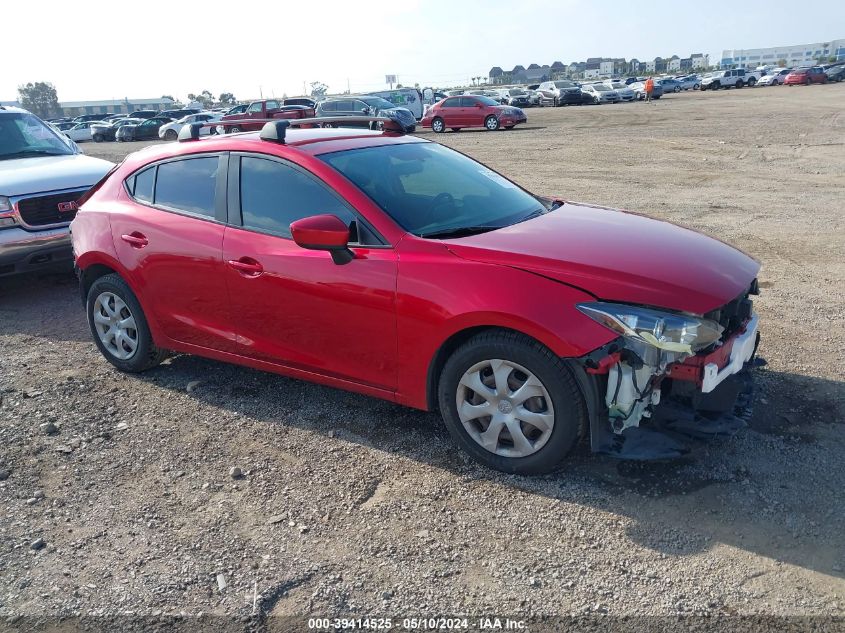 2016 MAZDA MAZDA3 I SPORT