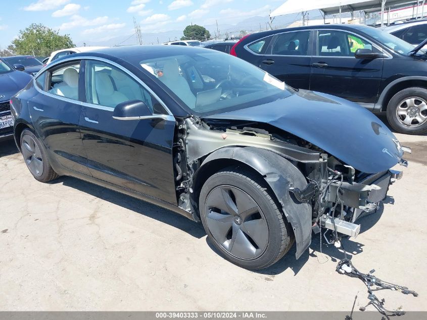 2020 TESLA MODEL 3 STANDARD RANGE PLUS REAR-WHEEL DRIVE/STANDARD RANGE REAR-WHEEL DRIVE