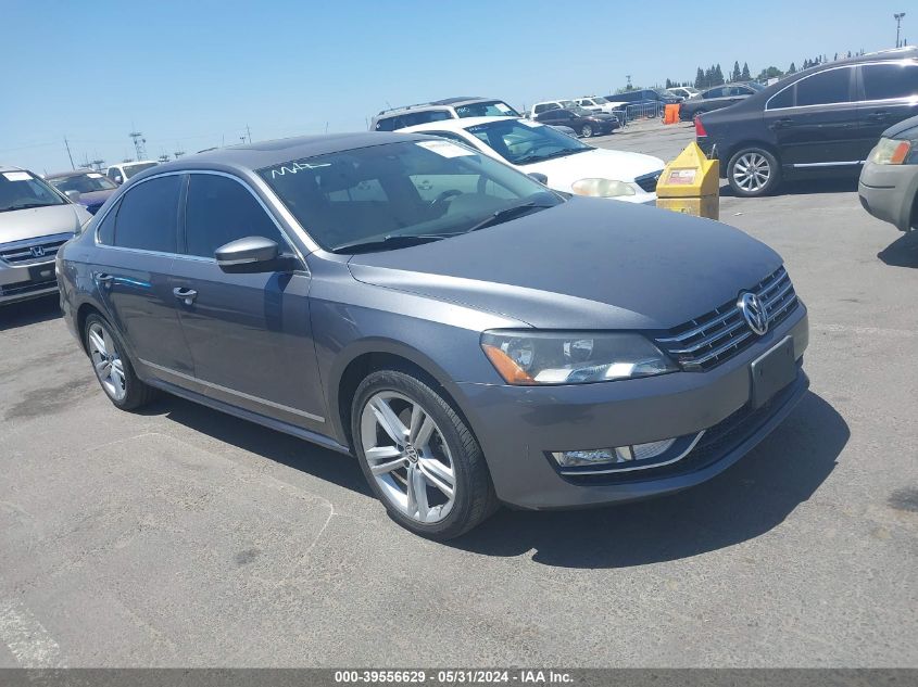 2014 VOLKSWAGEN PASSAT 2.0L TDI SEL PREMIUM