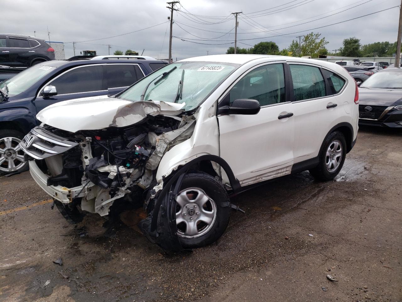 2014 HONDA CR-V LX