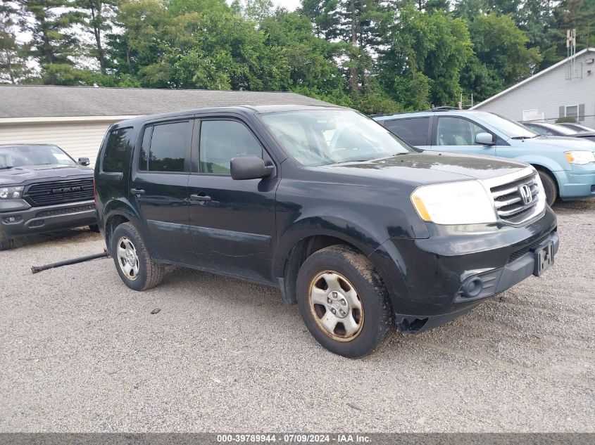 2013 HONDA PILOT LX